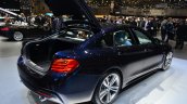 BMW 4 Series Gran Coupe boot open at Geneva Motor Show