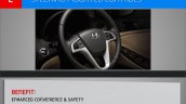 Hyundai Verna presentation steering controls