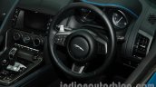 Jaguar F-Type Project 7 at Auto Expo 2014 steering