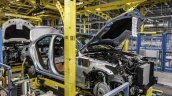 Mercedes-Benz C-Class Bremen plant inauguration welding press shot