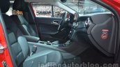 Mercedes GLA front seats at Auto Expo 2014