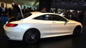Mercedes S-Class Coupe boot open at Geneva Motor Show