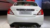 Nissan Sunny facelift rear view at Auto Expo 2014