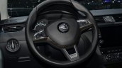 Skoda Octavia Scout steering wheel at Geneva Motor Show