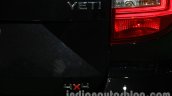 Skoda Yeti facelift 4X4 badge at Auto Expo 2014