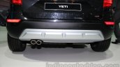 Skoda Yeti facelift rear skid plate at Auto Expo 2014
