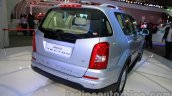 Ssangyong Rexton 2.0L rear three quarters right at Auto Expo 2014