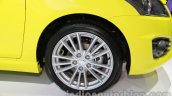 Suzuki Swift Sport alloy wheel design at Auto Expo 2014