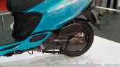 TVS Scooty Zest 110 cc rear wheel and suspension