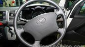 Toyota Hiace Auto Expo 2014 steering wheel