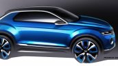 VW T-ROC Concept sketch side