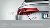2014 Audi A8 Indian brochure taillight