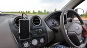 Datsun Go review dashboard driver side