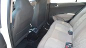 Hyundai Xcent Review rear legroom shot