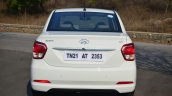 Hyundai Xcent Review rear view