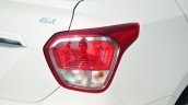 Hyundai Xcent Review taillight shot