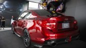 Infiniti Q50 Eau Rouge rear three quarters at the 2014 Goodwood Festival of Speed