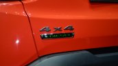 Jeep Renegade 4X4 diesel badge at Geneva Motor Show