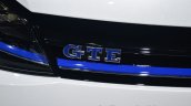 VW Golf GTE badge - Geneva Live