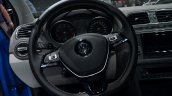 VW Polo TSI BlueMotion steering wheel - Geneva Live