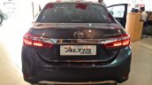 2014 Toyota Corolla spied Indian dealership rear