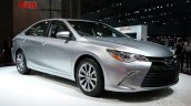 2015 Toyota Camry at 2014 NY Auto Show front quarters