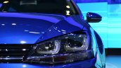2015 VW Golf Sportwagen at 2014 NY Auto Show headlight