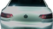 2015 VW Passat spied rear