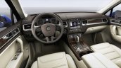 2015 VW Touareg cockpit press shot