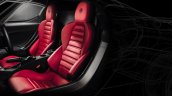 Alfa Romeo 4C seats press shot