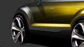 Audi compact SUV concept Beijing sketch wheels