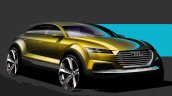 Audi compact SUV concept Beijing sketch