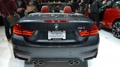 BMW M4 Convertible at 2014 New York Auto Show - rear