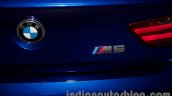 BMW M6 Gran Coupe M6 badge from Indian launch
