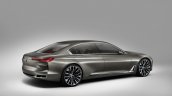 BMW Vision Future Luxury concept rear three quarters press image