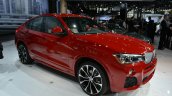 BMW X4 front three quarters at the 2014 New York Auto Show