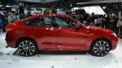 BMW X4 side at the 2014 New York Auto Show