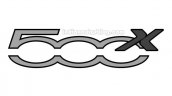 Fiat 500X logo press shot