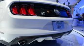 Ford Mustang 50 year limited edition rear at the 2014 New York Auto Show