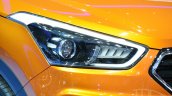 Hyundai ix25 headlamp at Auto China 2014