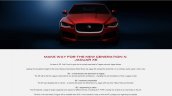Jaguar XE website