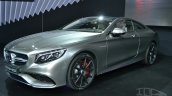 Mercedes S63 AMG Coupe at 2014 NY Auto Show front quarter