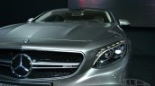 Mercedes S63 AMG Coupe at 2014 NY Auto Show grille