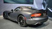 SRT Time Attack on Anodized Carbon Special Edition Viper at 2014 New York Auto Show - rear three quarter left