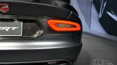 SRT Time Attack on Anodized Carbon Special Edition Viper at 2014 New York Auto Show - taillight