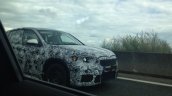 Spied 2016 BMW X1 spotted testing headlight
