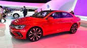 VW New Midsize Coupe Concept front three quarters angle at Auto China 2014