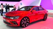 VW New Midsize Coupe Concept front three quarters at Auto China 2014