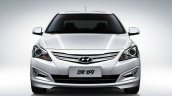 2014 Hyundai Verna facellift China front studio image