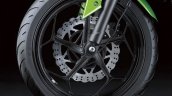 2014 Kawasaki Z250 SL press shots alloy wheel